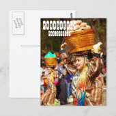 Panagbenga Festival in Baguio Philippinen Postkarte (Vorne/Hinten)