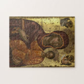 Panagia Odigitria Orthodoxe Christliches Symbol Puzzle (Horizontal)