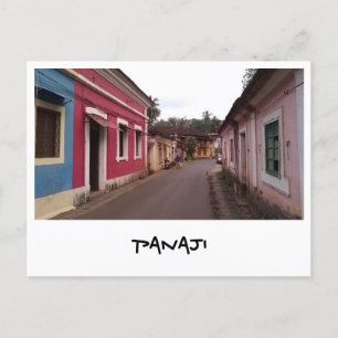 Panaji, Goa (Indien) Postkarte