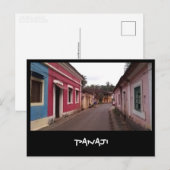 Panaji, Goa (Indien) Postkarte (Vorne/Hinten)