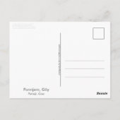 Panaji, Goa (Indien) Postkarte (Rückseite)