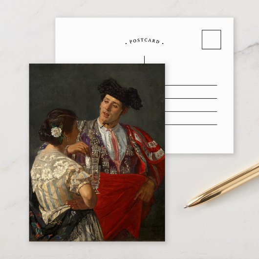Panal für den Bullfighter | Mary Cassatt Postkarte