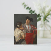 Panal für den Bullfighter | Mary Cassatt Postkarte (Stehend Vorderseite)