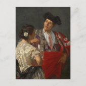 Panal für den Bullfighter | Mary Cassatt Postkarte (Vorderseite)