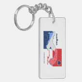 Panama Annular Eclipse Acrylic Schlüsselanhänger (Vorderseite links)