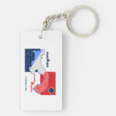 Panama Annular Eclipse Acrylic Schlüsselanhänger (Rückseite)