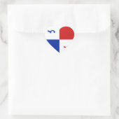 Panama Banner Heart Sticker (Tasche)