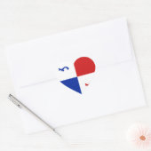 Panama Banner Heart Sticker (Umschlag)