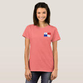 Panama Banner + Map T - Shirt (Vorne ganz)