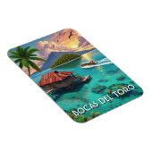 Panama Bocas del Toro Reisen Magnet (Rechte Seite)