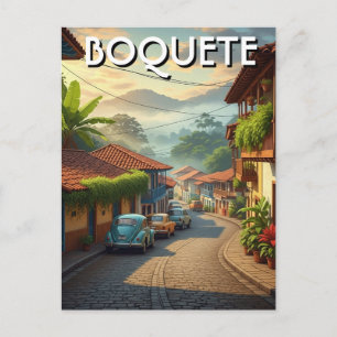 Panama Boquete Reise  Postkarte