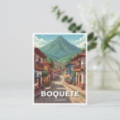 Panama Boquete Travel Postkarte (Stehend Vorderseite)