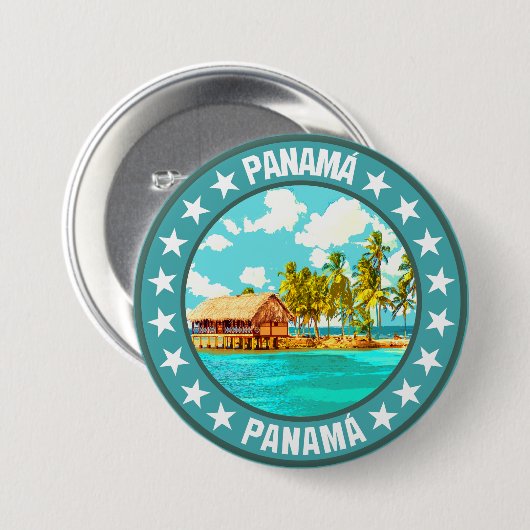 Panama Button (Vorne & Hinten)