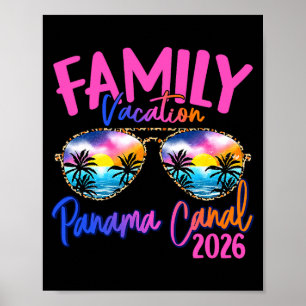 Panama C Urlaub 2026 Souvenir passende Familie Gr Poster
