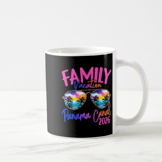 Panama C Vacation 2026 Souvenir Matching Family Gr Kaffeetasse (Rechts)