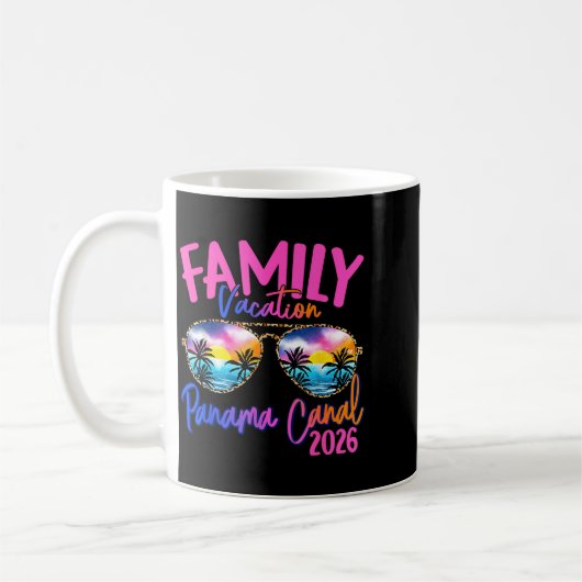 Panama C Vacation 2026 Souvenir Matching Family Gr Kaffeetasse (Links)