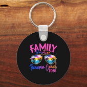 Panama C Vacation 2026 Souvenir Matching Family Gr Schlüsselanhänger (Vorderseite)