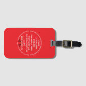 Panama Canal Luggage tag Gepäckanhänger (Vorderseite (Horizontal))