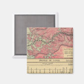 Panama Canal Magnet (Vorderseite/Rückseite)