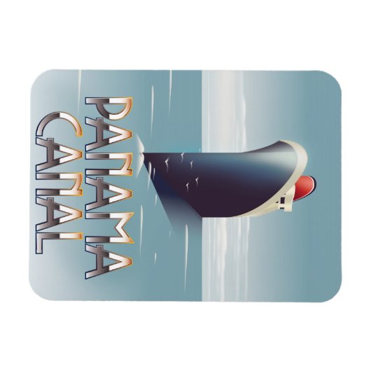 Panama Canal Magnet (Horizontal)