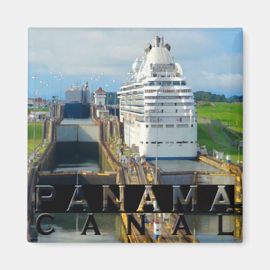 Panama Canal Magnet (Vorne)
