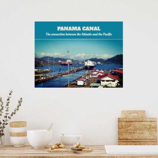 Panama Canal Poster (Küche)