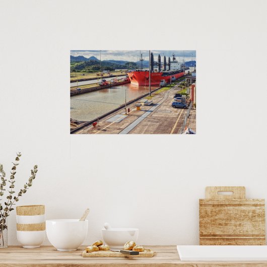 Panama Canal Poster (Küche)