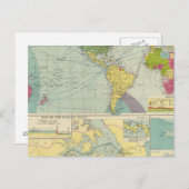 Panama Canal Postkarte (Vorne/Hinten)