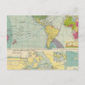 Panama Canal Postkarte (Vorderseite)