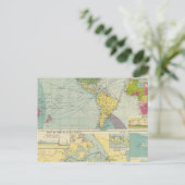 Panama Canal Postkarte (Stehend Vorderseite)