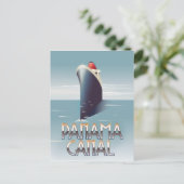 Panama Canal Postkarte (Stehend Vorderseite)