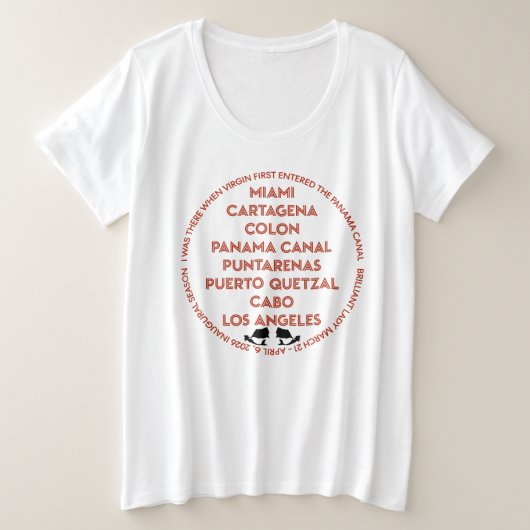 Panama Canal Shirt (Design vorne)