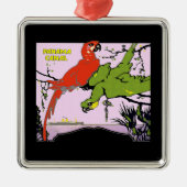 Panama Canal Silbernes Ornament (Vorne)