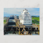 Panama Canal Souvenir Postkarte (Vorderseite)