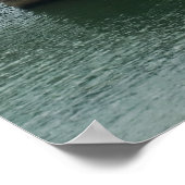 Panama Canal Train Poster (Ecke)