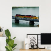 Panama Canal Train Poster (Heimbüro)