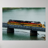 Panama Canal Train Poster (Vorne)