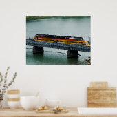 Panama Canal Train Poster (Küche)