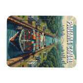 Panama Canal Travel Magnet (Horizontal)