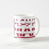 Panama Canal Zonian Patriotic Kaffeetasse (VorderseiteRechts)
