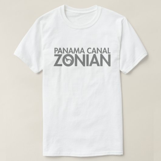Panama Canal Zonian T-Shirt (Design vorne)