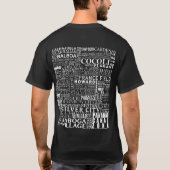 Panama Canale Zone Jeden Standort T-Shirt (Rückseite)