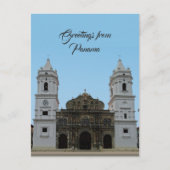 Panama Cathedral Postkarte (Vorderseite)
