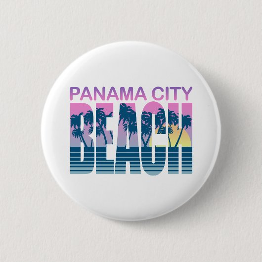 Panama City Beach Button (Vorderseite)