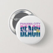 Panama City Beach Button (Vorne & Hinten)