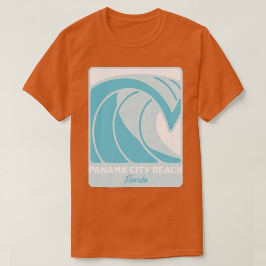 Panama City Beach Florida Atlantik FL Crashi T-Shirt (Design vorne)