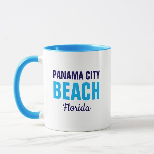 Panama City Beach Florida Coffee Mug Tasse (Links)