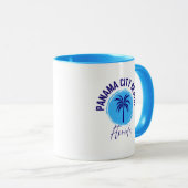 Panama City Beach Florida Coffee Mug Tasse (VorderseiteRechts)