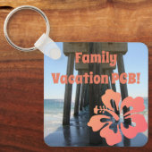 Panama City Beach Florida Ferien, KUNDEN SIE! Schlüsselanhänger (Vorderseite)