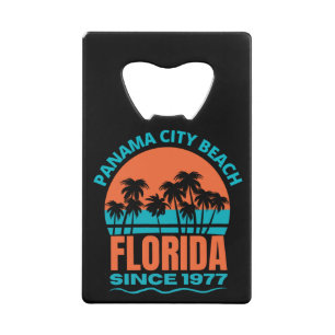 Panama City Beach Florida Geldbeutel Flaschenöffner